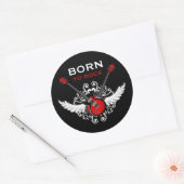 Geboren in rock stickers (Envelop)