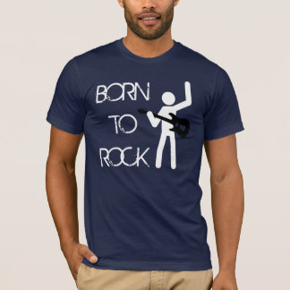 Geboren in Rock T-shirt