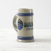 Geboren in Sail Beer Stein voor de Sailor Bierpul (Voorkant links)