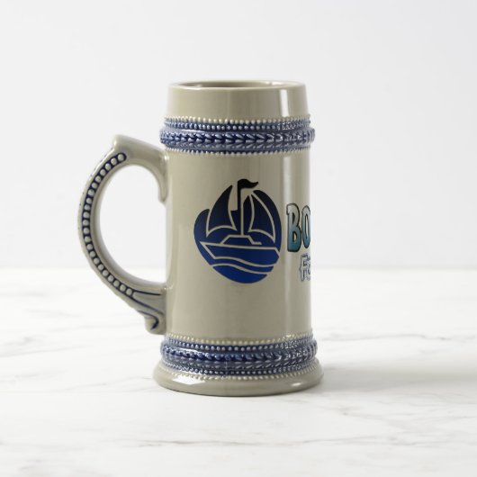 Geboren in Sail Beer Stein voor de Sailor Bierpul (Links)