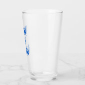 Geboren in Sauna Fins glas Tumbler (Links)