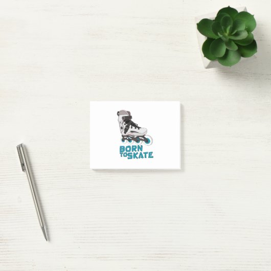 Geboren in Schaats Post-it® Notes (Kantoor)