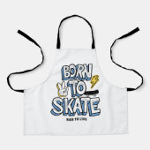 Geboren in Schaats Ride to Live Schort (Voorkant)