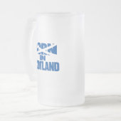 Geboren in Schotland Vorstglas Mok (Voorkant links)