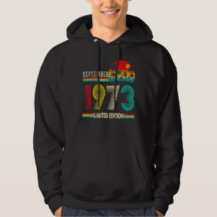 Geboren in september 1973, 49e verjaardag 49e ver hoodie