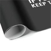 Geboren in september virgo grappig verjaardagsgesc cadeaupapier (Rol Hoek)