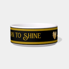 Geboren in Shine Bowl Voerbakje