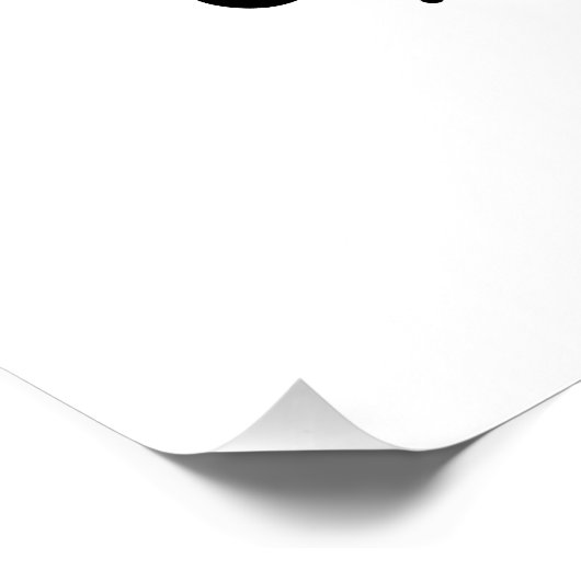 Geboren in Shine Perfect Poster (Hoek)