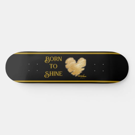 Geboren in Shine Skateboard (Horizontaal)