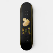 Geboren in Shine Skateboard (Voorkant)