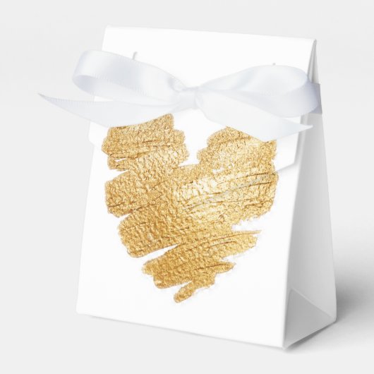 Geboren in Shine White Favor Box Bedankdoosjes (Voorkant Zijde)