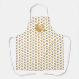 Geboren in Shine White Gold Schort