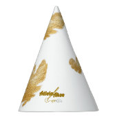 Geboren in Shine White Party Petten Feesthoedjes (Rechts)