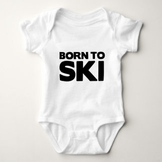 Geboren in Ski 01 Romper
