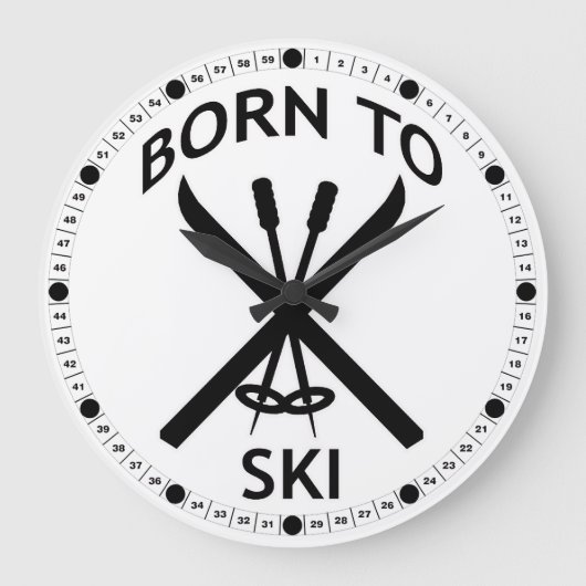 Geboren in Ski Grote Klok (Voorkant)