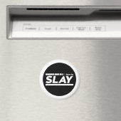 Geboren in Slay Typografie Magneet (Insitu (Vaatwasser))