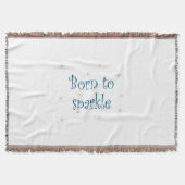 Geboren in Sparkle Deken (Voorkant)