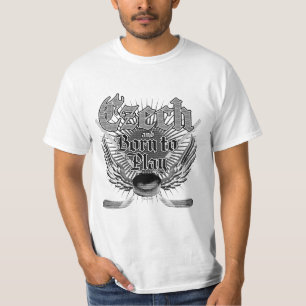 Geboren in Spel (Tsjechisch) T-shirt