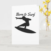 Geboren in Surf Kaart (Gele Bloem)