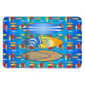 Geboren in Surf Magneet (Horizontaal)