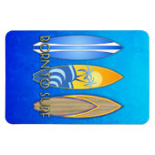 Geboren in Surf Magneet (Horizontaal)