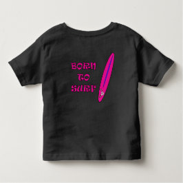 Geboren in Surf Mooja Surfboard Kinder Shirts