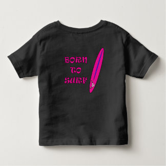 Geboren in Surf Mooja Surfboard Kinder Shirts