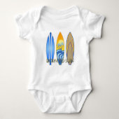 Geboren in Surf Romper (Voorkant)