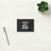 Geboren in Swim Post-it® Notes (Kantoor)