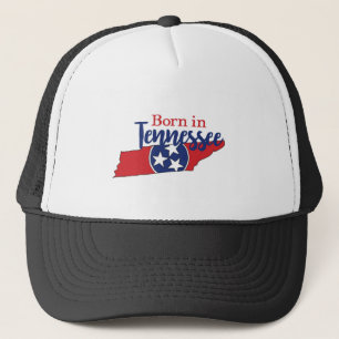 Geboren in Toennessee State Symbols Volunteer Stat Trucker Pet