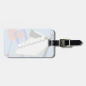 Geboren in Travel Vegas Vibes Fun Design Bagagelabel (Voorkant horizontaal)