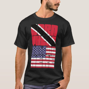 Geboren in Trinidad en Tobago, behoren tot Amerika T-shirt