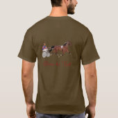 Geboren in Trot T-shirt (Achterkant)