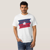 GEBOREN IN UgoSlaviA, geboren in Amerika en Joegos T-shirt (Voorkant volledig)