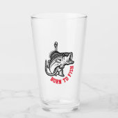 Geboren in vis glas (Voorkant)