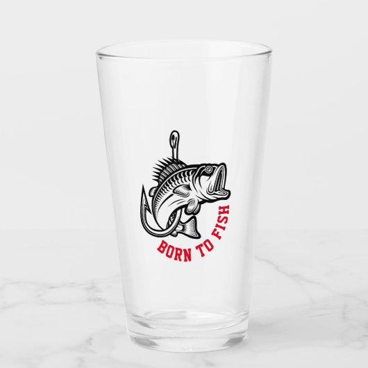 Geboren in vis glas (Voorkant)