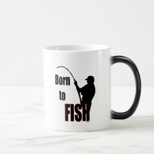 Geboren in vis magische mok