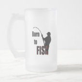 Geboren in vis matglas bierpul (Links)