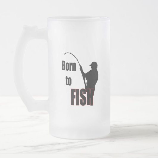 Geboren in vis matglas bierpul (Links)