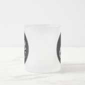 Geboren in vis matglas koffiemok (Center)