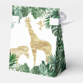 Geboren in Wild Oerwoud Safari 2e verjaardag Bedankdoosjes (Achterkant)