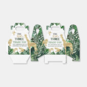 Geboren in Wild Oerwoud Safari Bedankdoosjes (Uitgevouwen)