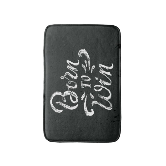 Geboren in Win Badmat (Voorkant Verticaal)