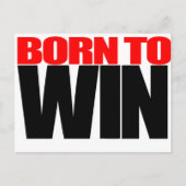 Geboren in WIN Briefkaart (Voorkant)