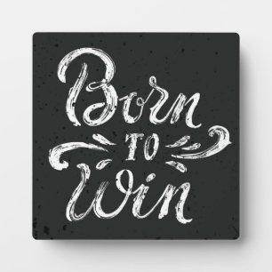 Geboren in Win Fotoplaat