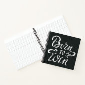 Geboren in Win Notitieboek (Binnen)