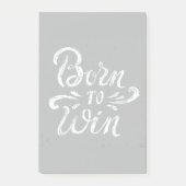 Geboren in Win Post-it® Notes (Voorkant)