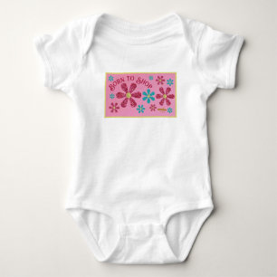 Geboren in winkel romper