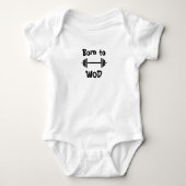 Geboren in WOD Romper (Voorkant)
