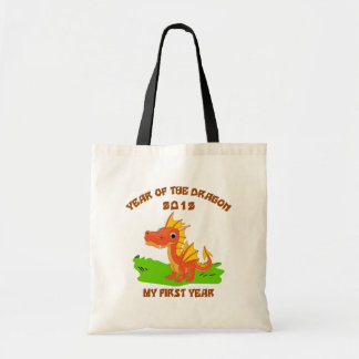 Geboren Jaar van de Draak 2012 Baby Gift Tote Bag